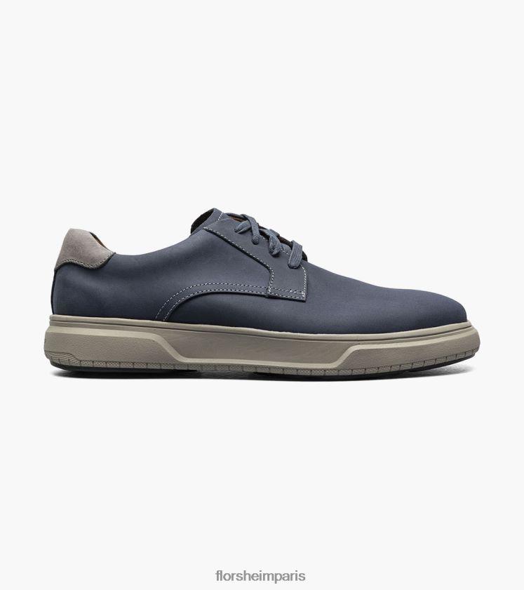 premier work oxford à bout en acier à bout uni Florsheim Hommes TBZJJL402 chaussure marine