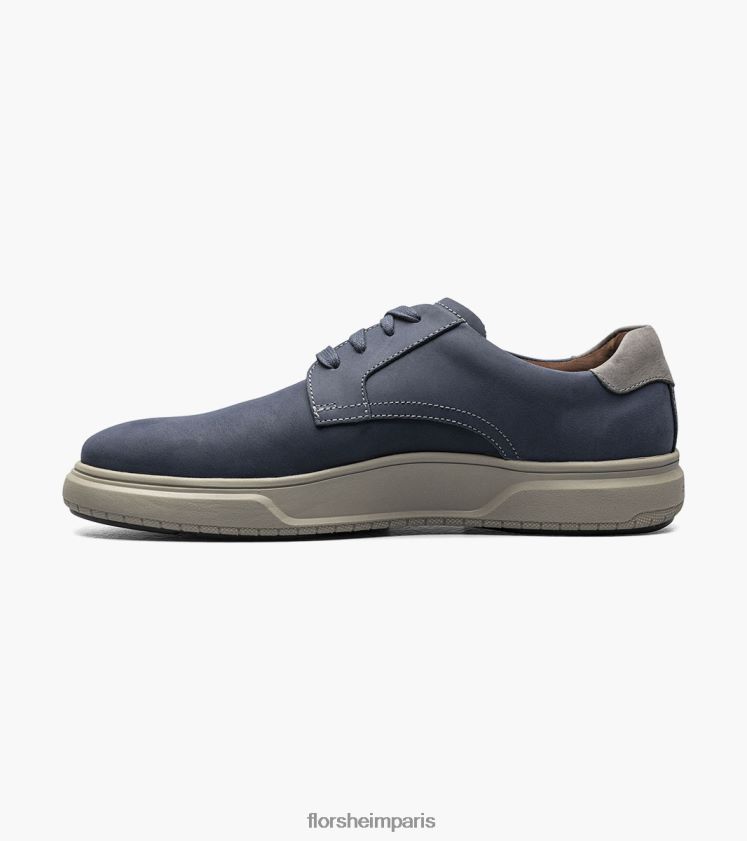premier work oxford à bout en acier à bout uni Florsheim Hommes TBZJJL402 chaussure marine