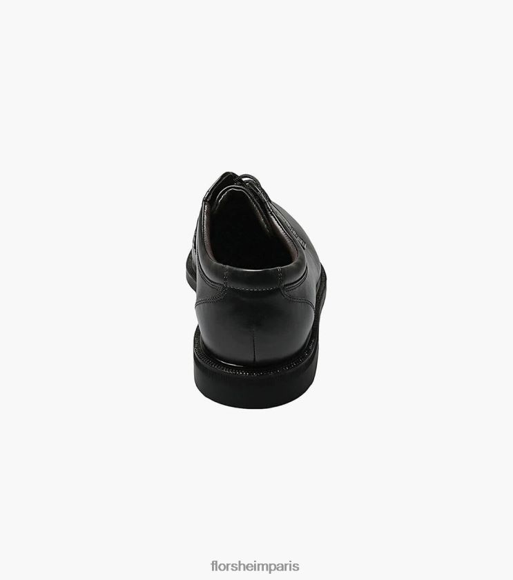 richelieu à bout uni noble Florsheim Hommes TBZJJL228 chaussure noir