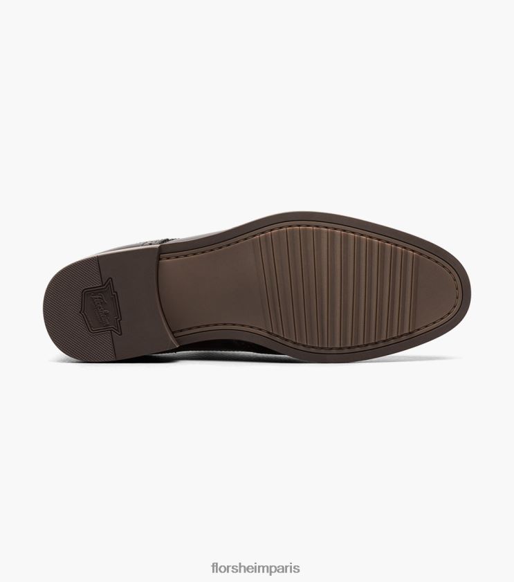 rucci oxford à bout droit Florsheim Hommes TBZJJL54 chaussure noir