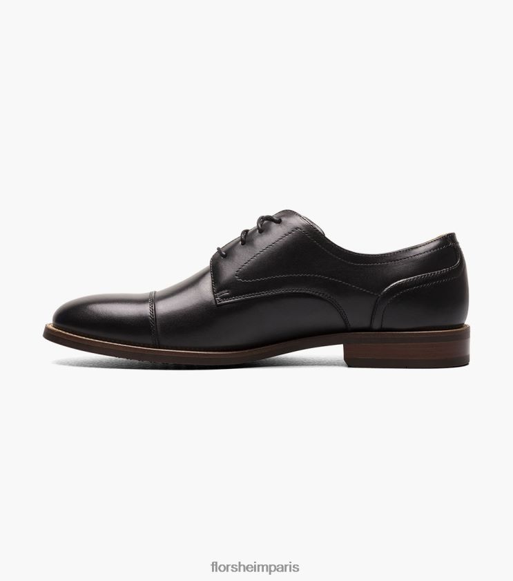 rucci oxford à bout droit Florsheim Hommes TBZJJL54 chaussure noir