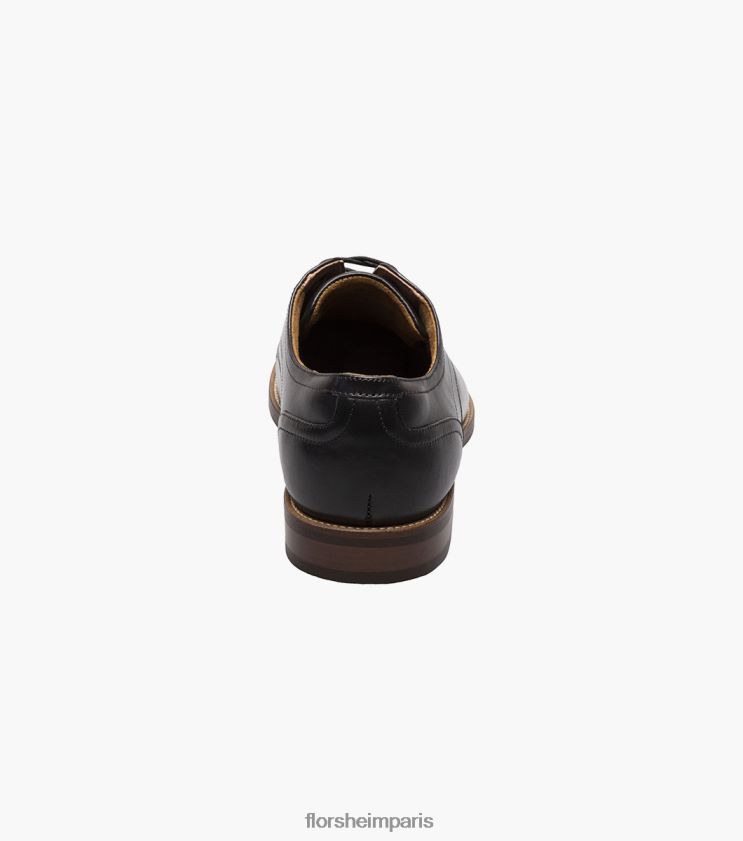 rucci oxford à bout droit Florsheim Hommes TBZJJL54 chaussure noir