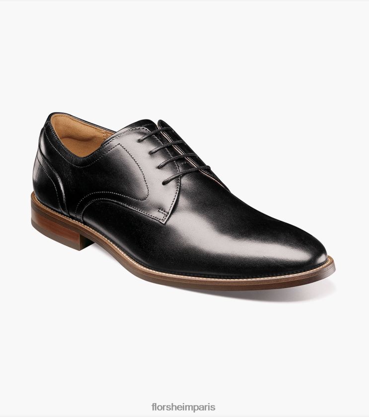 rucci oxford à bout uni Florsheim Hommes TBZJJL55 chaussure noir