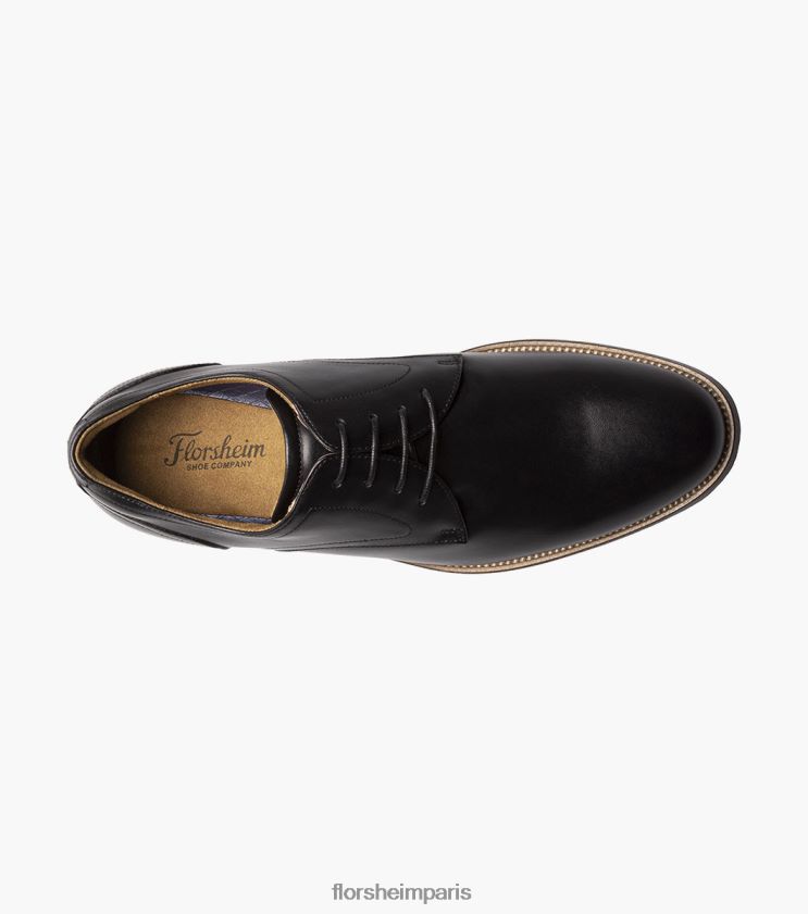 rucci oxford à bout uni Florsheim Hommes TBZJJL55 chaussure noir