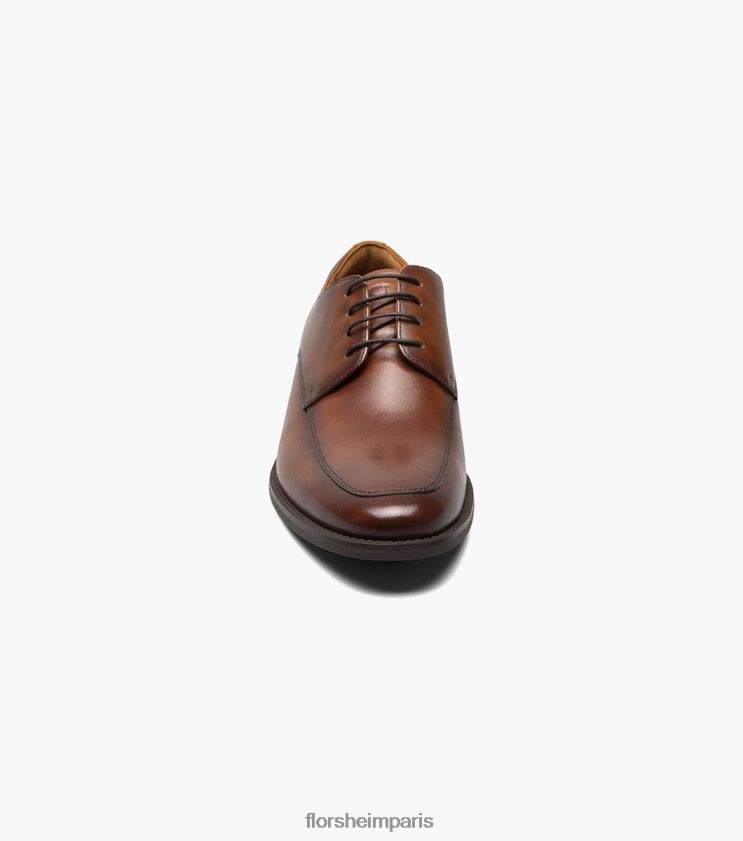 santucci moc toe oxford Florsheim Hommes TBZJJL164 chaussure Cognac