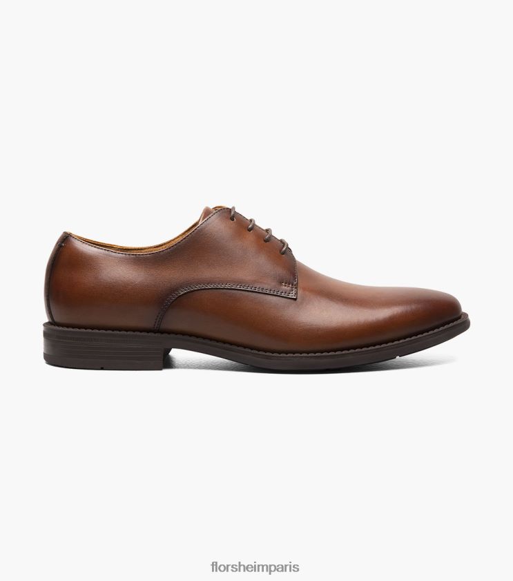 santucci oxford à bout uni Florsheim Hommes TBZJJL162 chaussure Cognac