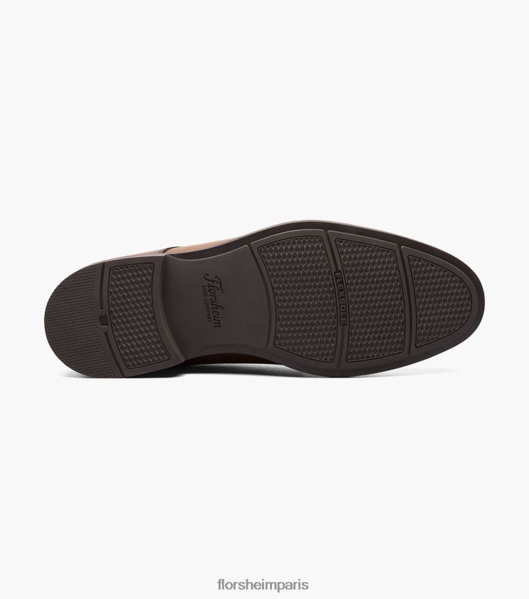 santucci oxford à bout uni Florsheim Hommes TBZJJL162 chaussure Cognac