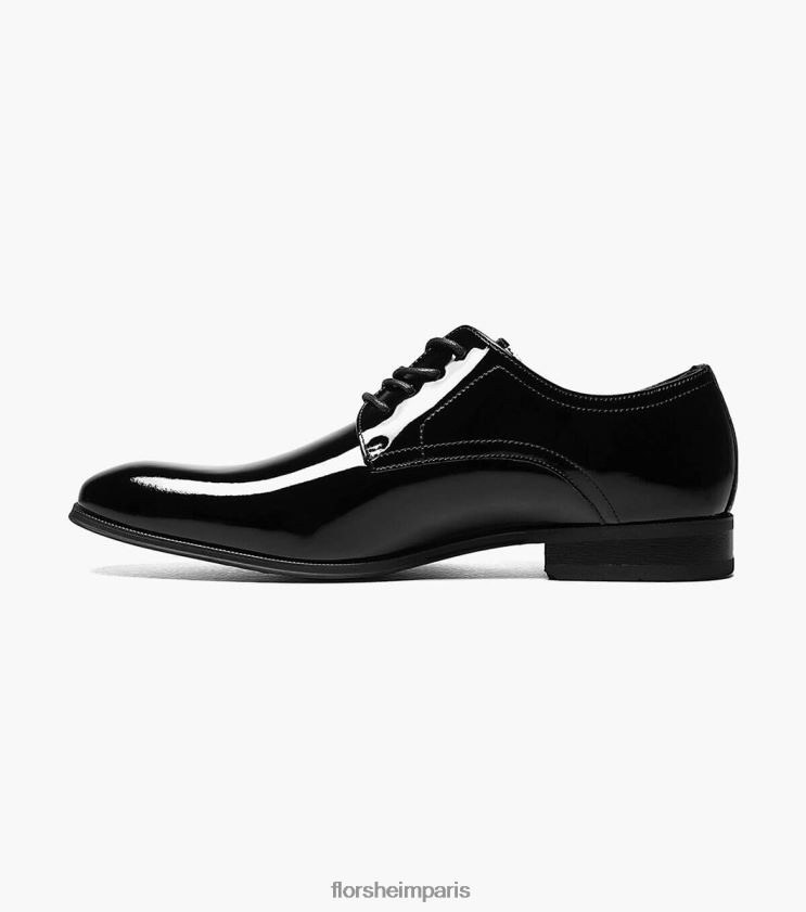smoking oxford à bout uni Florsheim Hommes TBZJJL176 chaussure vernis noir