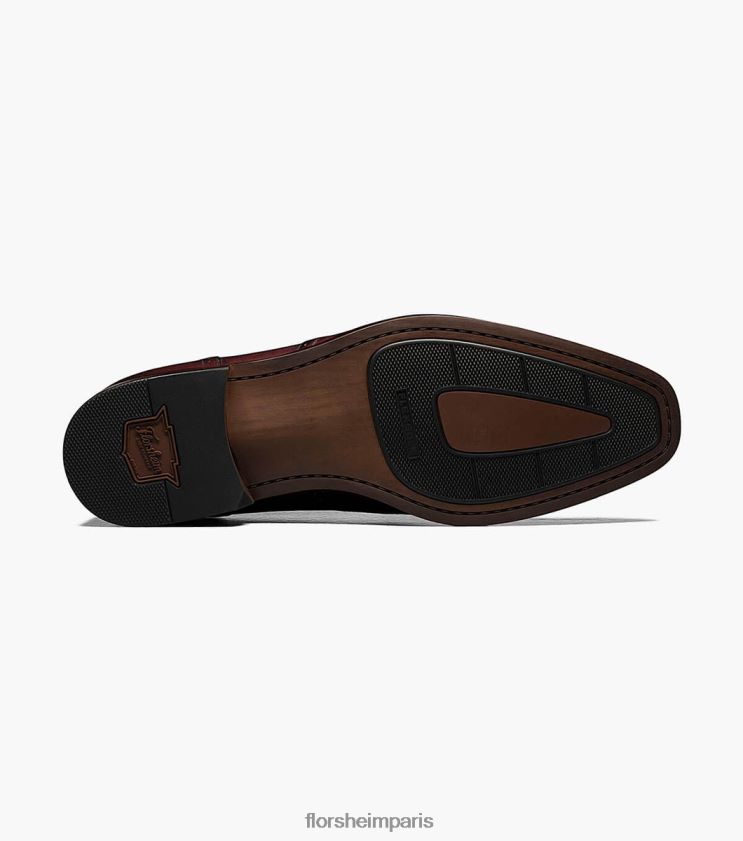 sorrento oxford à bout droit Florsheim Hommes TBZJJL143 chaussure Bourgogne