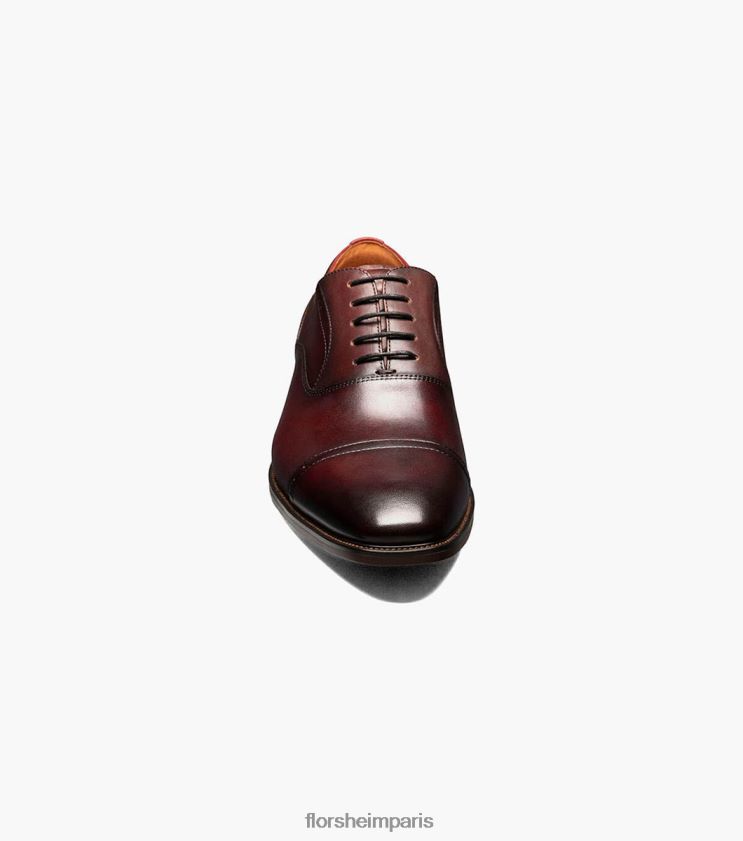 sorrento oxford à bout droit Florsheim Hommes TBZJJL143 chaussure Bourgogne