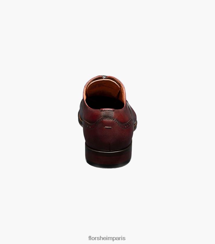 sorrento oxford à bout droit Florsheim Hommes TBZJJL143 chaussure Bourgogne