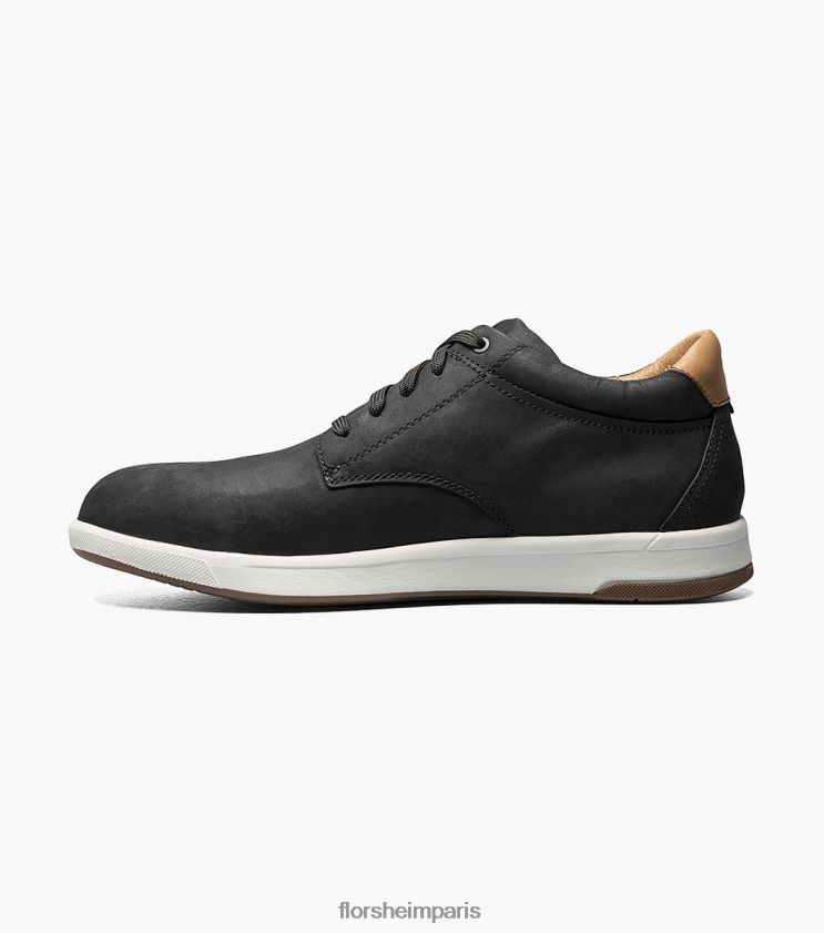 travail croisé bout en acier bout uni oxford Florsheim Hommes TBZJJL403 chaussure noir