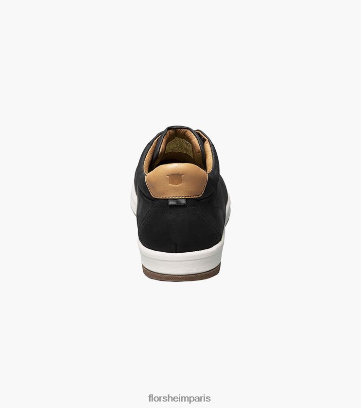 travail croisé bout en acier bout uni oxford Florsheim Hommes TBZJJL403 chaussure noir