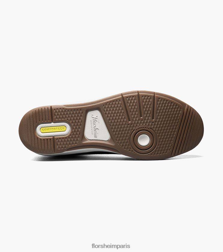 travail croisé bout en acier bout uni oxford Florsheim Hommes TBZJJL404 chaussure Cognac